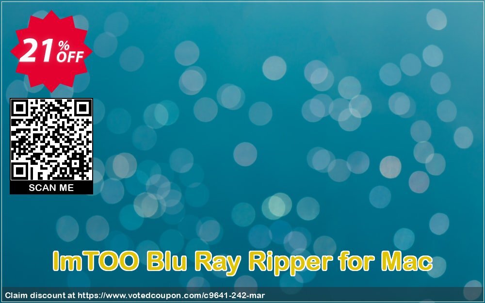 ImTOO Blu Ray Ripper for MAC Coupon, discount ImTOO coupon discount (9641). Promotion: ImTOO promo code