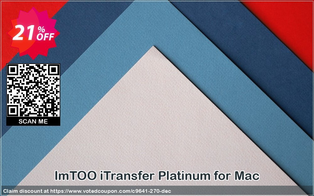 ImTOO iTransfer Platinum for MAC Coupon, discount ImTOO coupon discount (9641). Promotion: ImTOO promo code