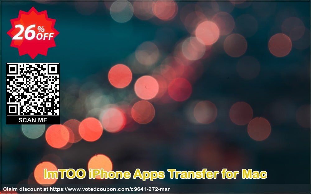 ImTOO iPhone Apps Transfer for MAC Coupon, discount ImTOO coupon discount (9641). Promotion: ImTOO promo code