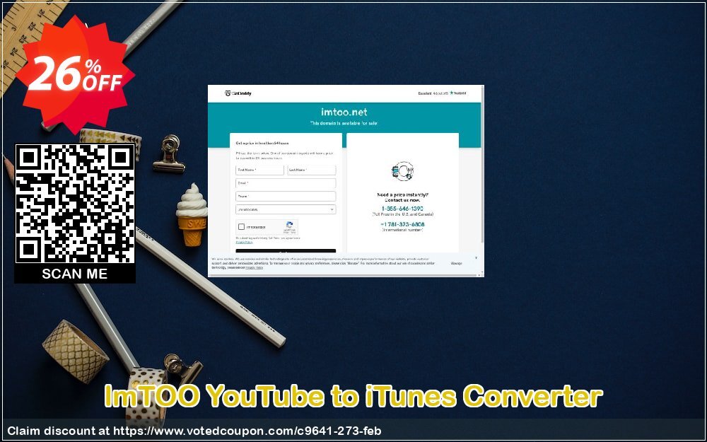 ImTOO YouTube to iTunes Converter Coupon, discount ImTOO coupon discount (9641). Promotion: ImTOO promo code