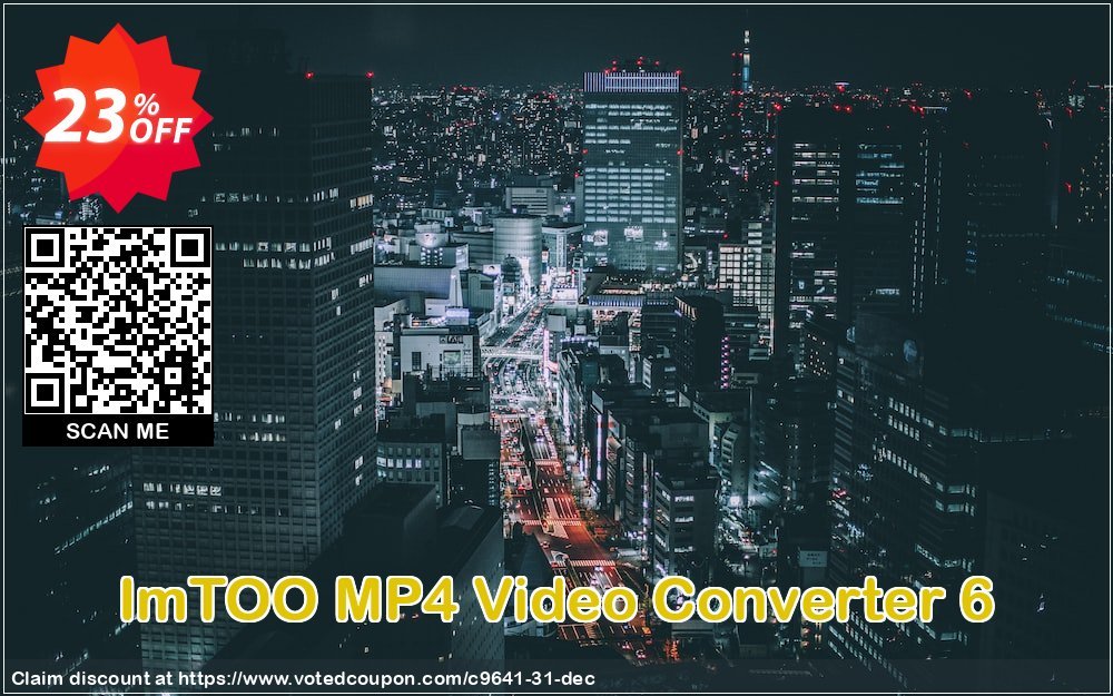 ImTOO MP4 Video Converter 6 Coupon, discount ImTOO coupon discount (9641). Promotion: ImTOO promo code
