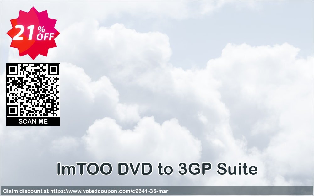 ImTOO DVD to 3GP Suite Coupon Code Apr 2024, 21% OFF - VotedCoupon