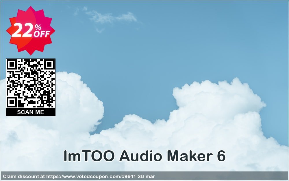 ImTOO Audio Maker 6 Coupon, discount ImTOO coupon discount (9641). Promotion: ImTOO promo code