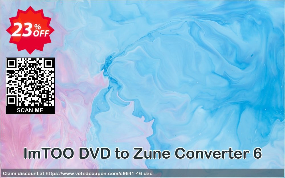 ImTOO DVD to Zune Converter 6 Coupon, discount ImTOO coupon discount (9641). Promotion: ImTOO promo code