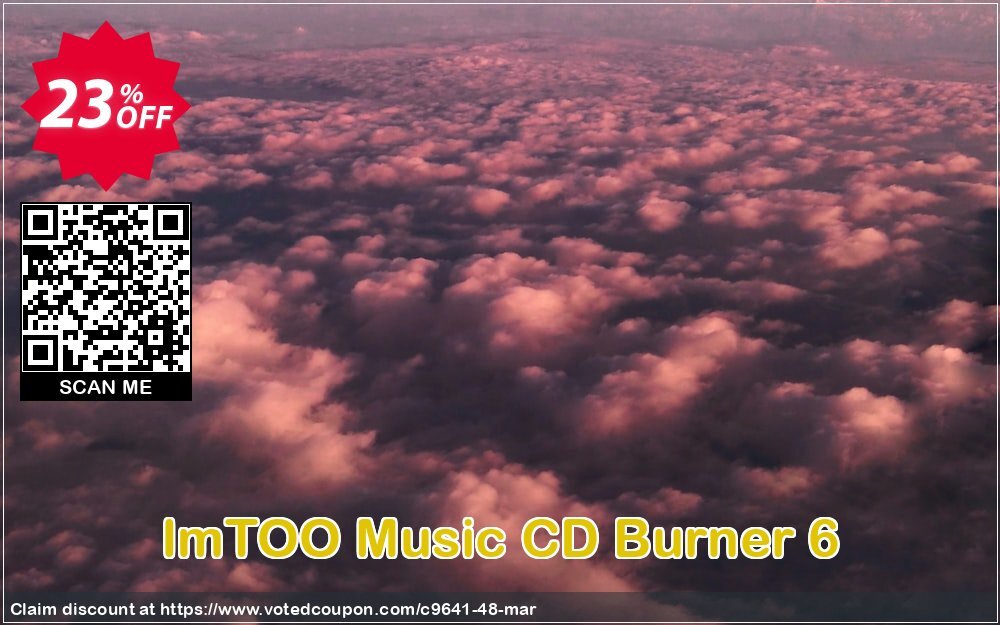 ImTOO Music CD Burner 6 Coupon, discount ImTOO coupon discount (9641). Promotion: ImTOO promo code