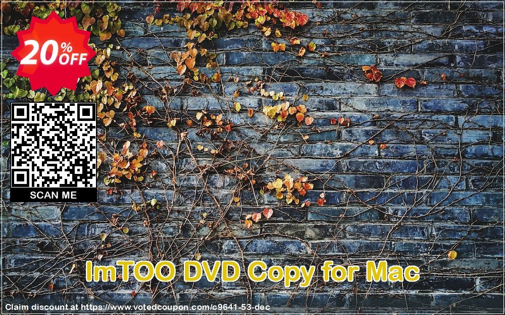 ImTOO DVD Copy for MAC Coupon, discount ImTOO coupon discount (9641). Promotion: ImTOO promo code