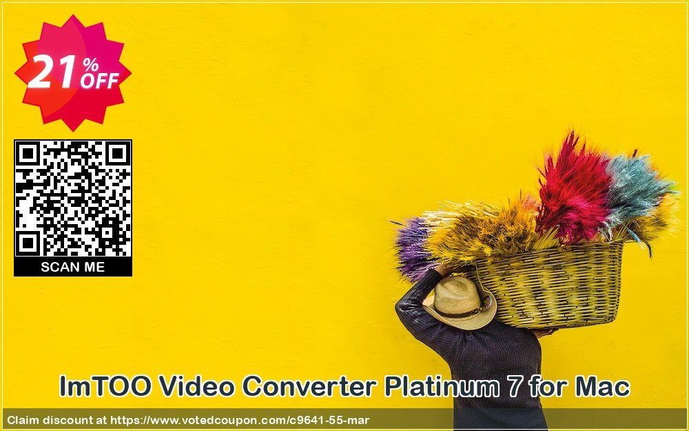 ImTOO Video Converter Platinum 7 for MAC Coupon Code Apr 2024, 21% OFF - VotedCoupon