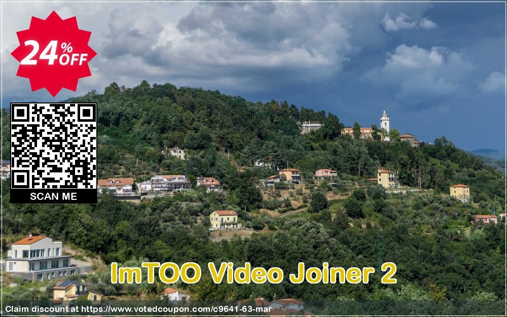 ImTOO Video Joiner 2 Coupon, discount ImTOO coupon discount (9641). Promotion: ImTOO promo code