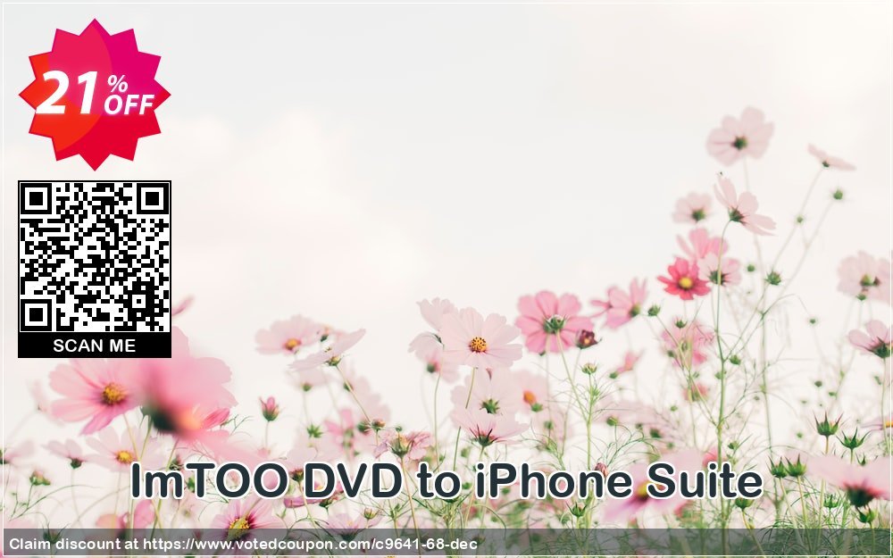 ImTOO DVD to iPhone Suite Coupon Code Apr 2024, 21% OFF - VotedCoupon
