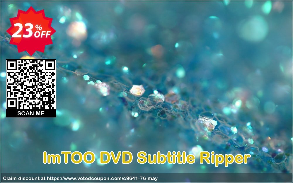 ImTOO DVD Subtitle Ripper Coupon, discount ImTOO coupon discount (9641). Promotion: ImTOO promo code