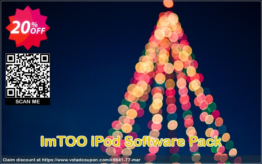 ImTOO iPod Software Pack Coupon, discount ImTOO coupon discount (9641). Promotion: ImTOO promo code