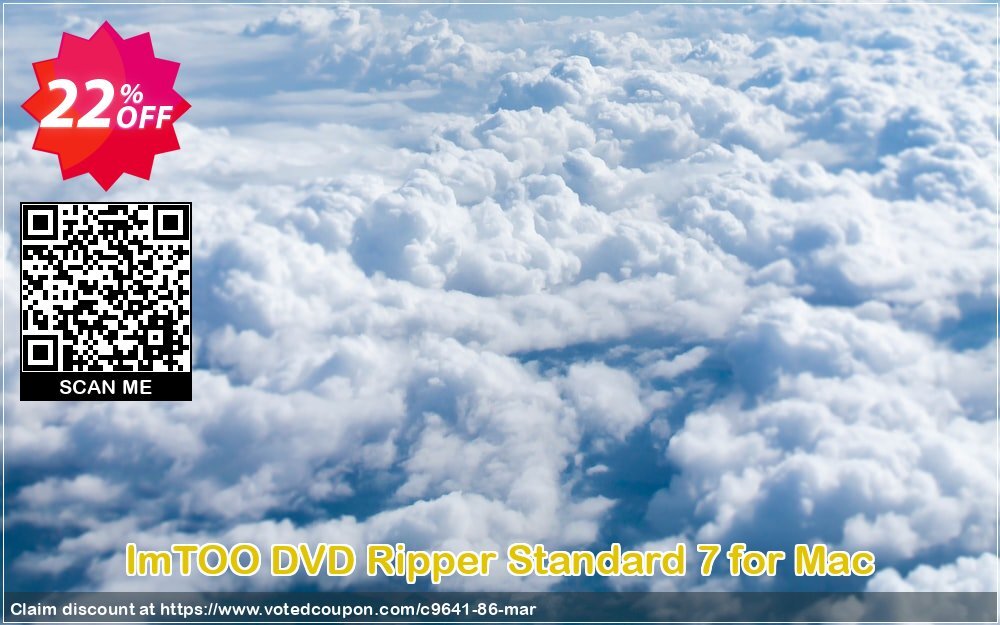 ImTOO DVD Ripper Standard 7 for MAC Coupon, discount ImTOO coupon discount (9641). Promotion: ImTOO promo code