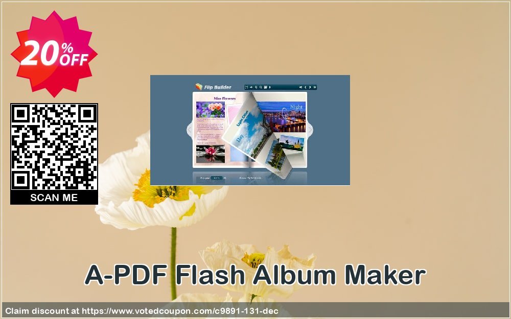 A-PDF Flash Album Maker Coupon, discount A-PDF Coupon (9891). Promotion: 20% IVS and A-PDF