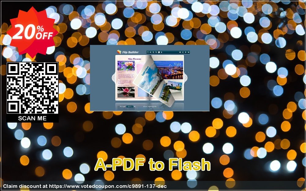 A-PDF to Flash Coupon, discount A-PDF Coupon (9891). Promotion: 20% IVS and A-PDF