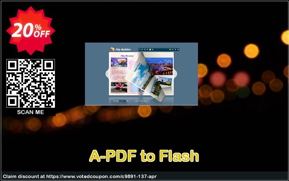 A-PDF to Flash Coupon, discount A-PDF Coupon (9891). Promotion: 20% IVS and A-PDF