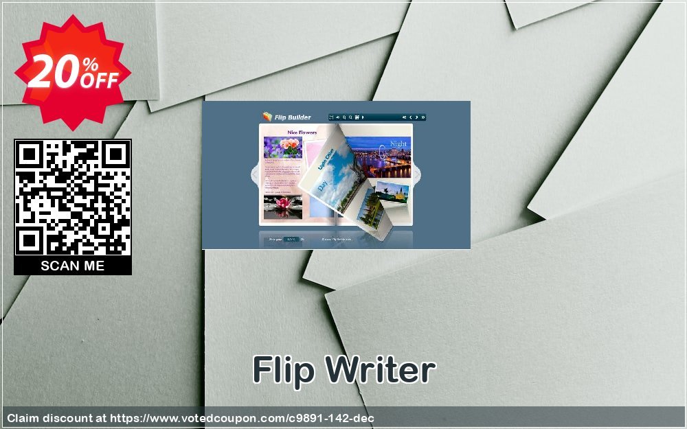 Flip Writer Coupon, discount A-PDF Coupon (9891). Promotion: 20% IVS and A-PDF