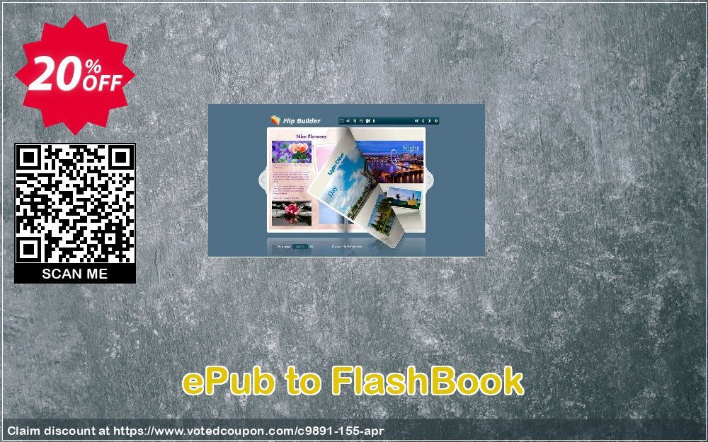 ePub to FlashBook Coupon, discount A-PDF Coupon (9891). Promotion: 20% IVS and A-PDF