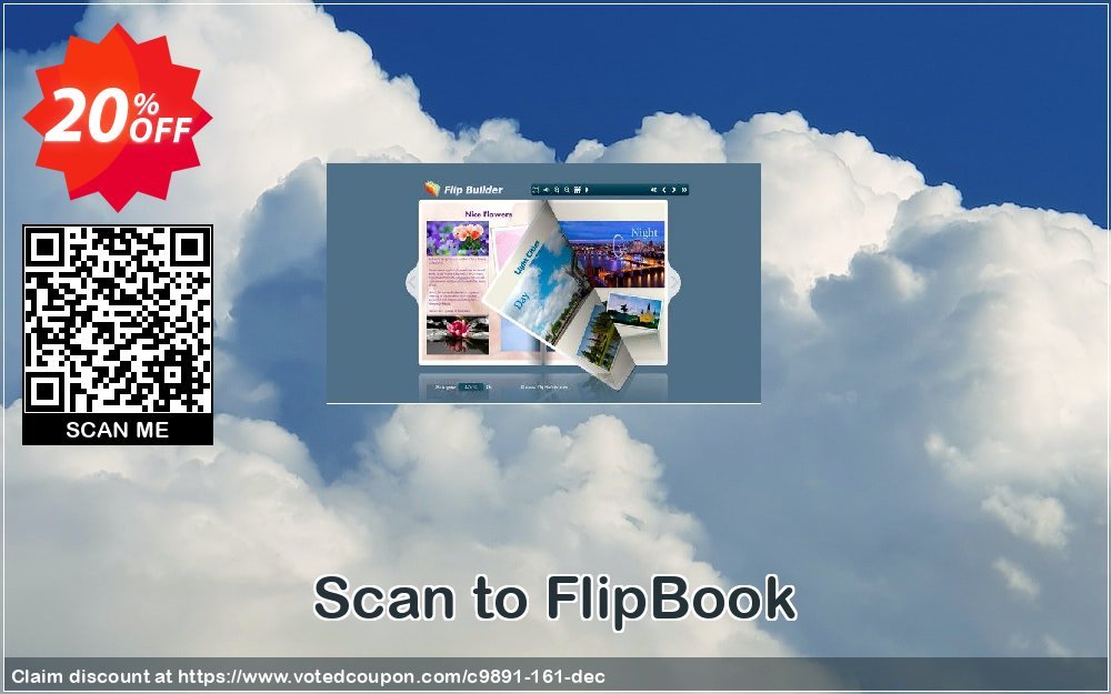Scan to FlipBook Coupon, discount A-PDF Coupon (9891). Promotion: 20% IVS and A-PDF