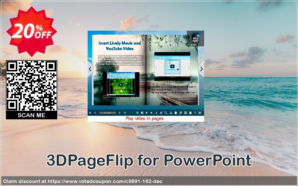 3DPageFlip for PowerPoint Coupon, discount A-PDF Coupon (9891). Promotion: 20% IVS and A-PDF
