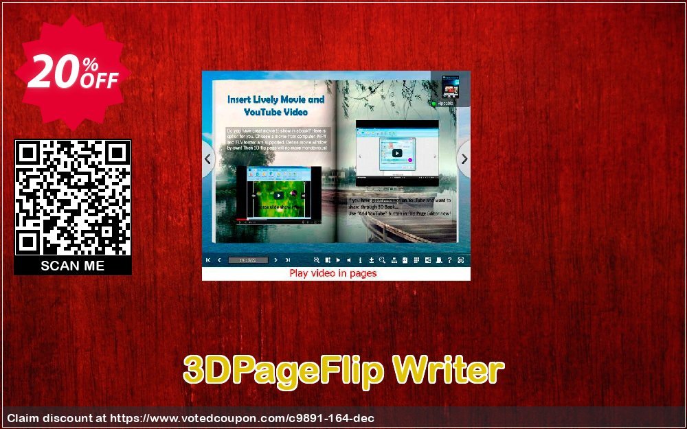 3DPageFlip Writer Coupon Code Apr 2024, 20% OFF - VotedCoupon
