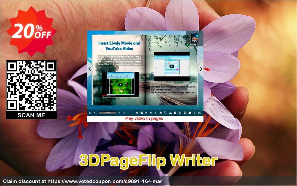 3DPageFlip Writer Coupon, discount A-PDF Coupon (9891). Promotion: 20% IVS and A-PDF