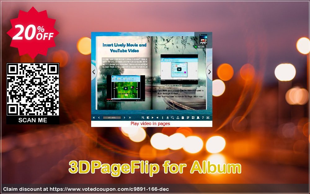 3DPageFlip for Album Coupon Code Apr 2024, 20% OFF - VotedCoupon