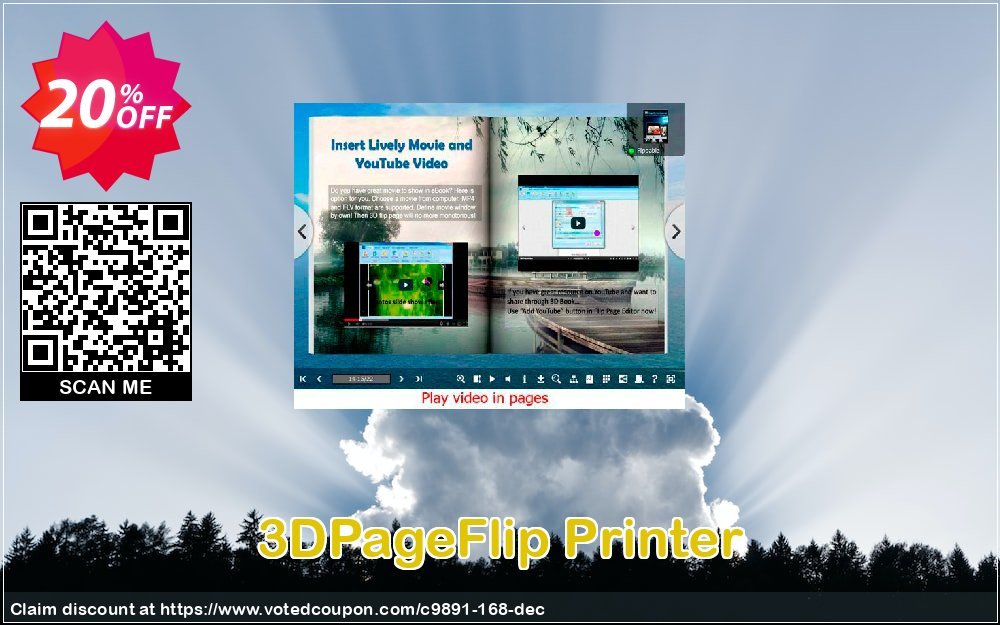 3DPageFlip Printer Coupon Code May 2024, 20% OFF - VotedCoupon