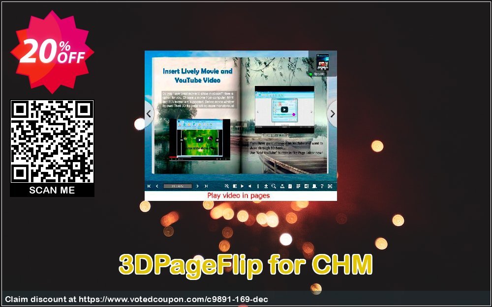 3DPageFlip for CHM Coupon Code May 2024, 20% OFF - VotedCoupon