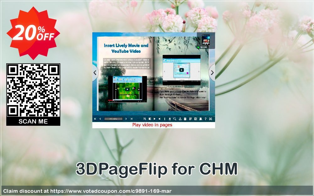 3DPageFlip for CHM Coupon, discount A-PDF Coupon (9891). Promotion: 20% IVS and A-PDF