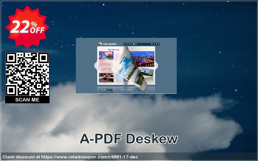 A-PDF Deskew Coupon, discount A-PDF Coupon (9891). Promotion: 20% IVS and A-PDF