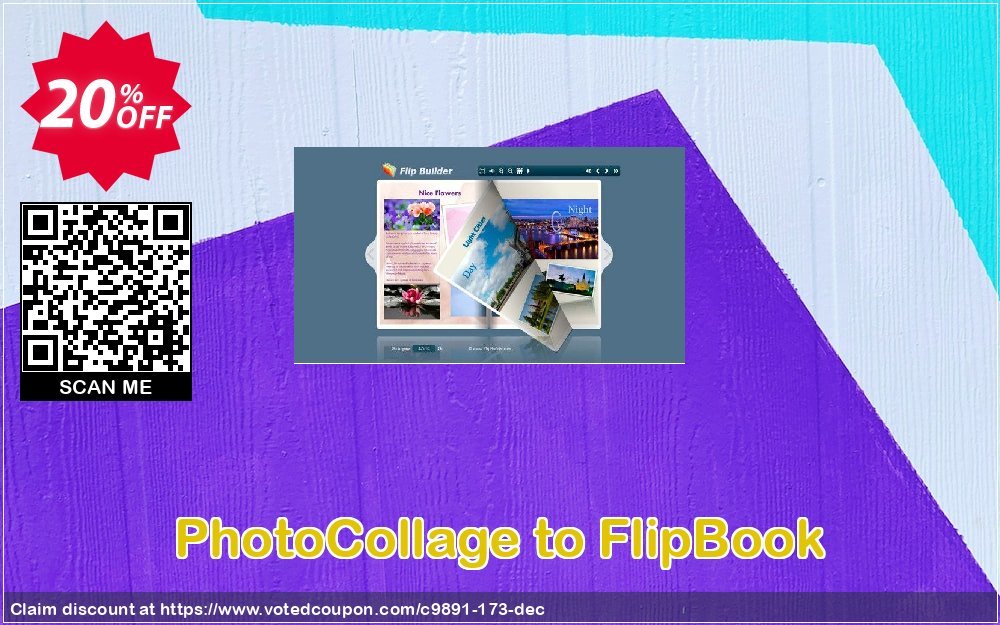 PhotoCollage to FlipBook Coupon Code May 2024, 20% OFF - VotedCoupon
