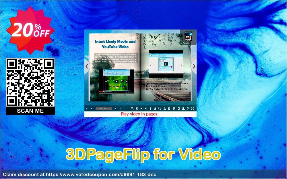 3DPageFlip for Video