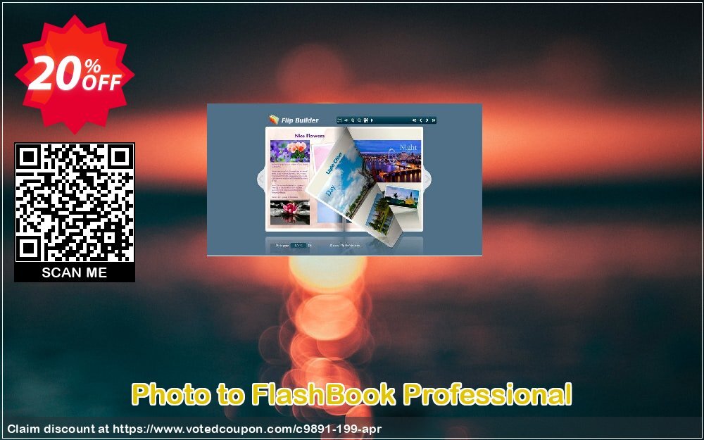 Photo to FlashBook Professional Coupon, discount A-PDF Coupon (9891). Promotion: 20% IVS and A-PDF