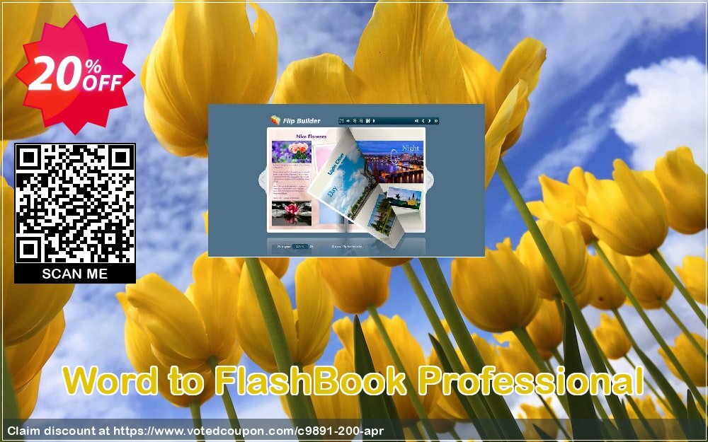 Word to FlashBook Professional Coupon Code Apr 2024, 20% OFF - VotedCoupon