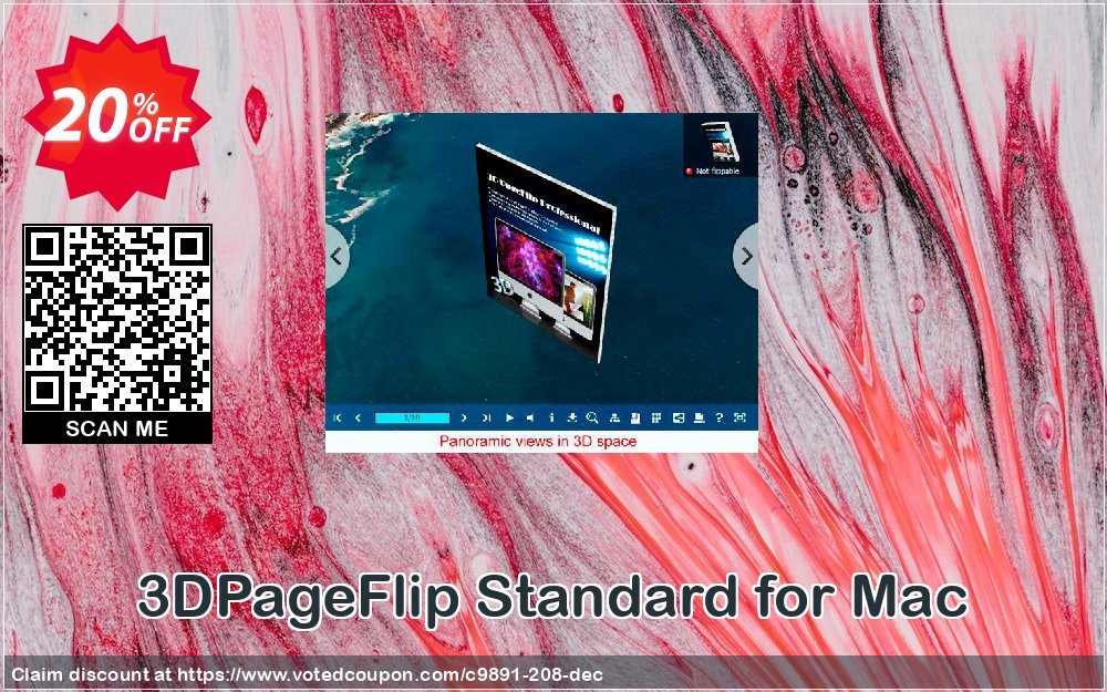 3DPageFlip Standard for MAC Coupon Code May 2024, 20% OFF - VotedCoupon