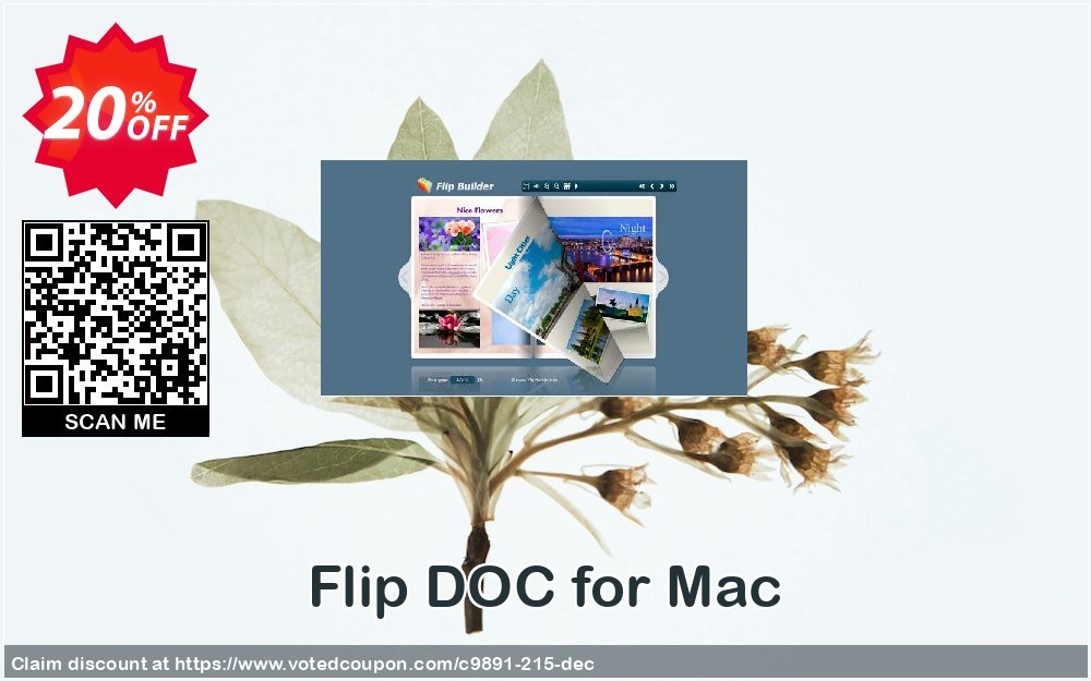 Flip DOC for MAC Coupon, discount A-PDF Coupon (9891). Promotion: 20% IVS and A-PDF