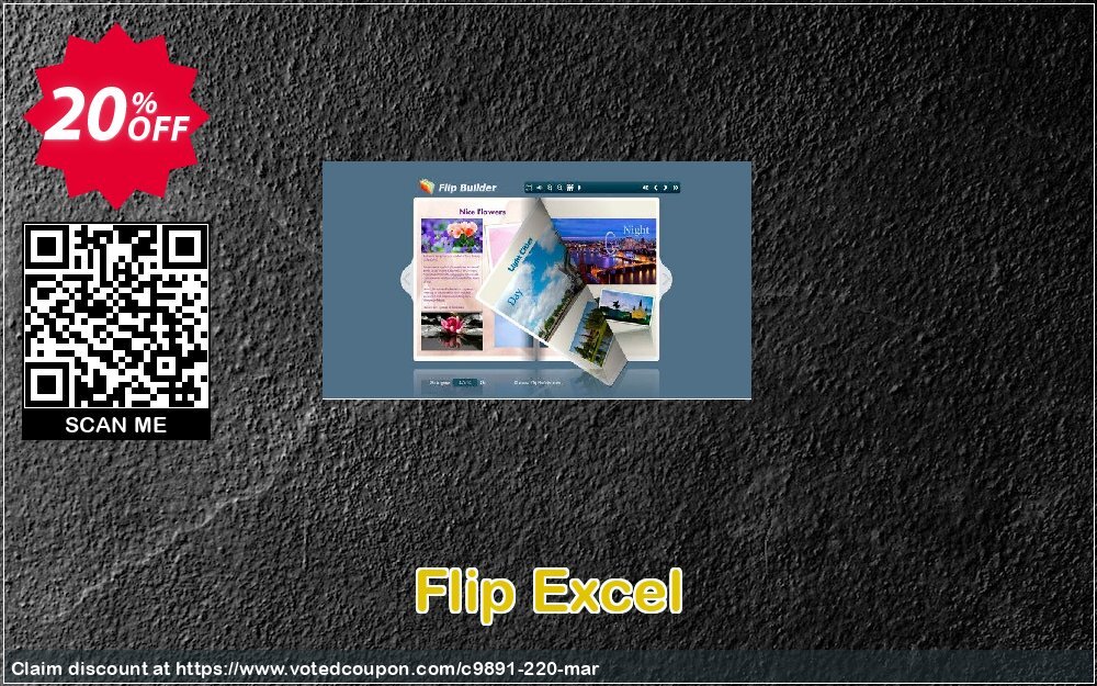 Flip Excel Coupon, discount A-PDF Coupon (9891). Promotion: 20% IVS and A-PDF