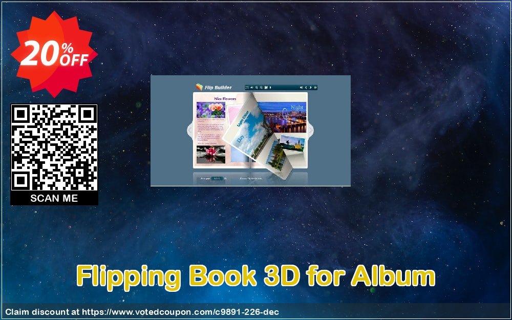 Flipping Book 3D for Album Coupon, discount A-PDF Coupon (9891). Promotion: 20% IVS and A-PDF
