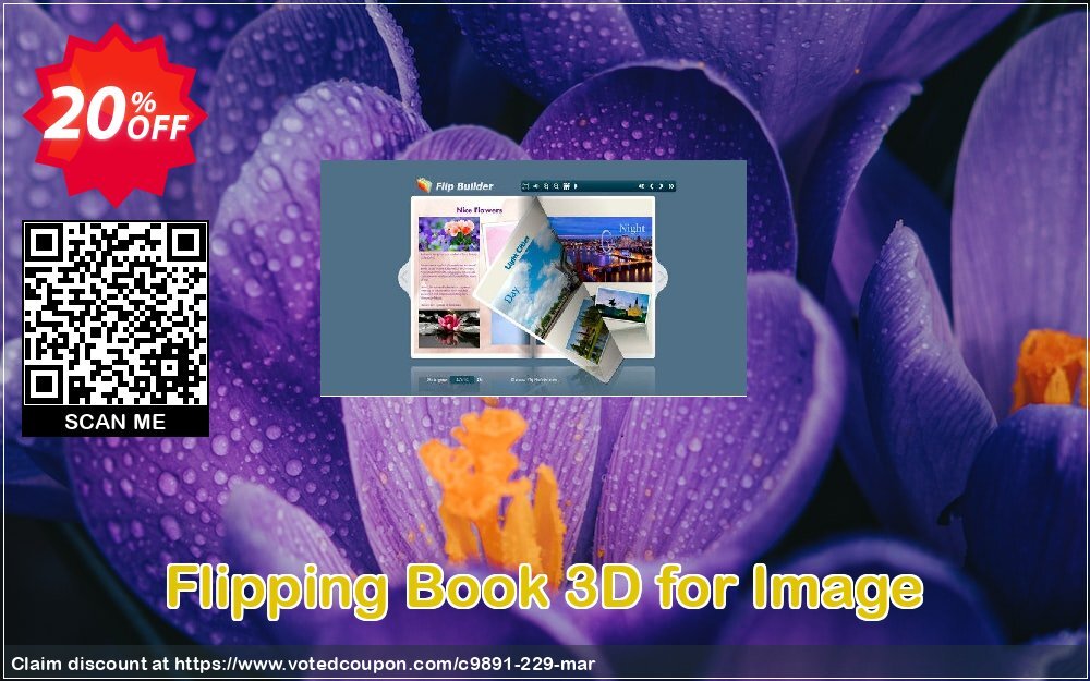 Flipping Book 3D for Image Coupon, discount A-PDF Coupon (9891). Promotion: 20% IVS and A-PDF