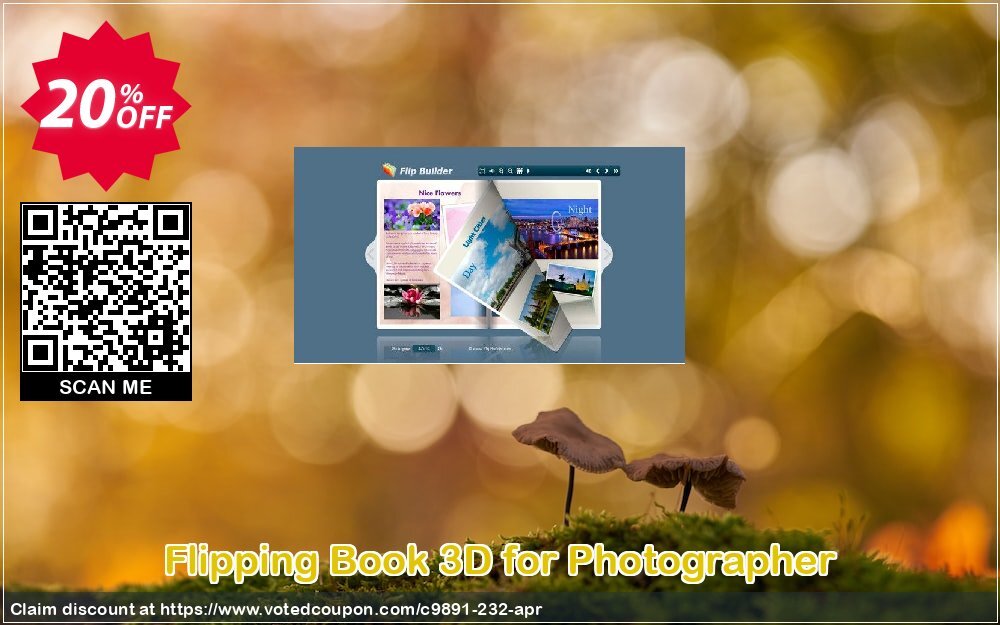 Flipping Book 3D for Photographer Coupon Code Apr 2024, 20% OFF - VotedCoupon