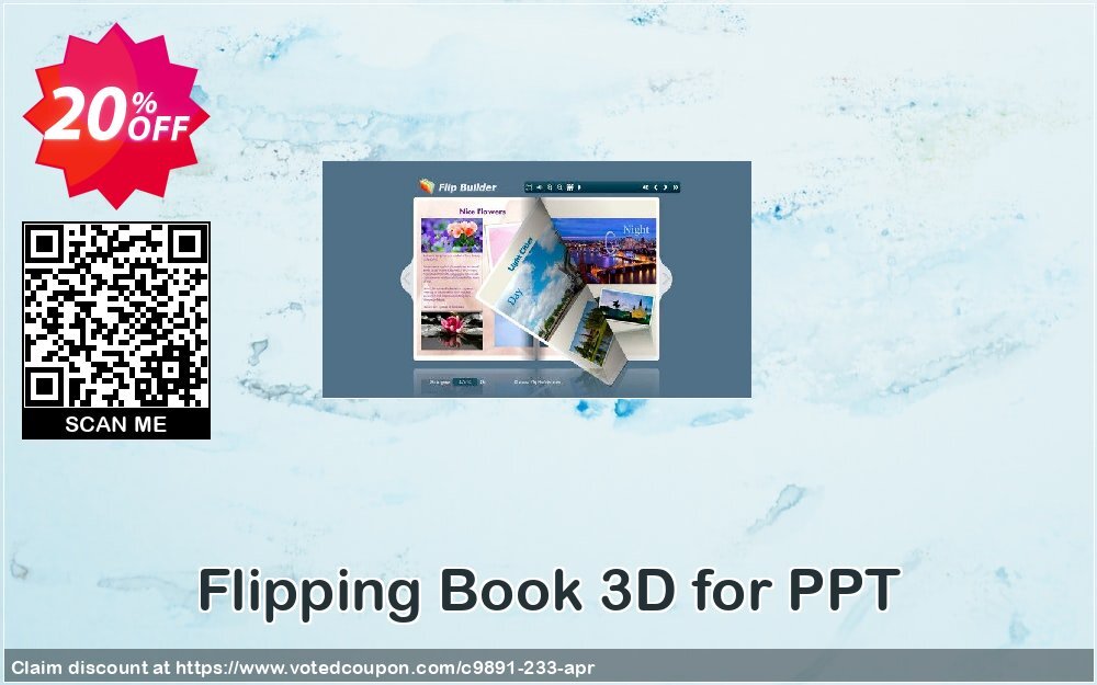 Flipping Book 3D for PPT Coupon Code Apr 2024, 20% OFF - VotedCoupon