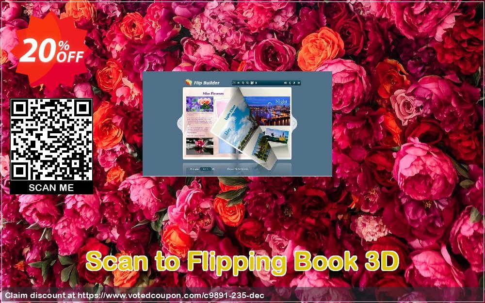 Scan to Flipping Book 3D Coupon Code Apr 2024, 20% OFF - VotedCoupon