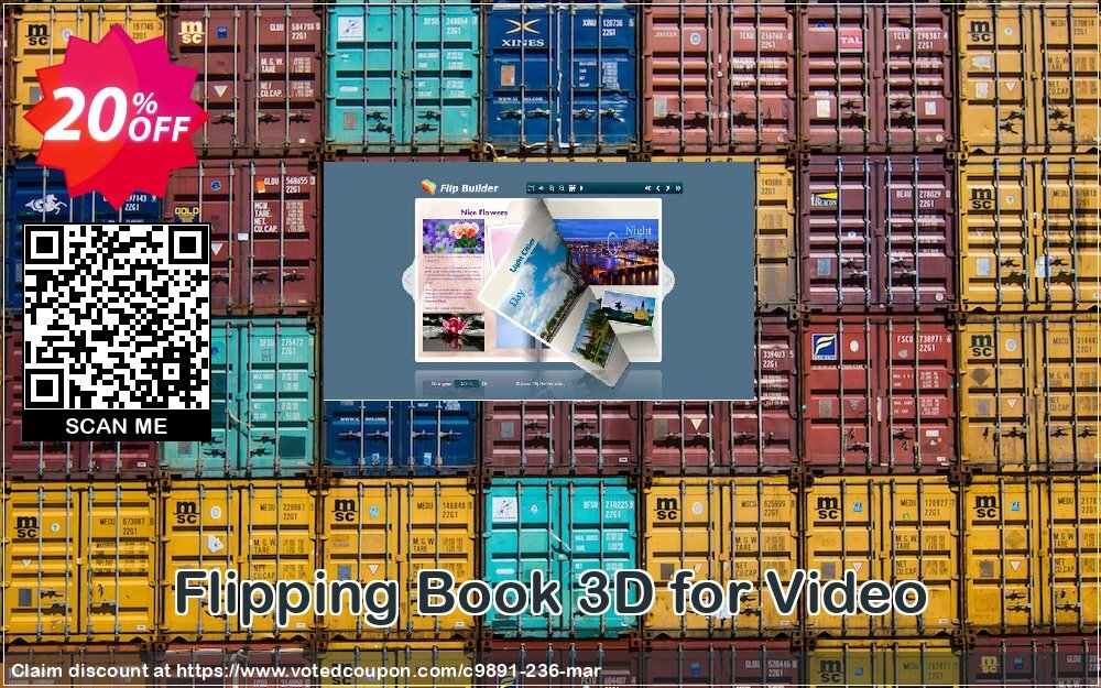 Flipping Book 3D for Video Coupon Code May 2024, 20% OFF - VotedCoupon