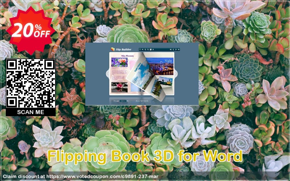 Flipping Book 3D for Word