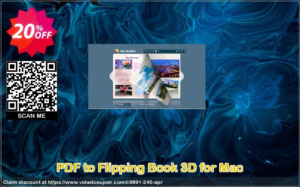 PDF to Flipping Book 3D for MAC Coupon Code Jun 2024, 20% OFF - VotedCoupon