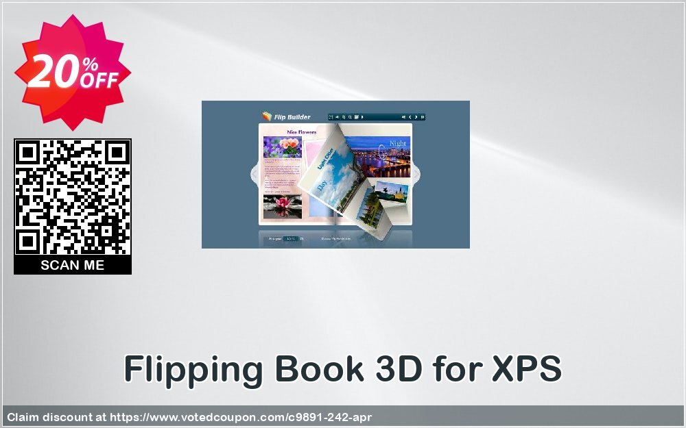 Flipping Book 3D for XPS