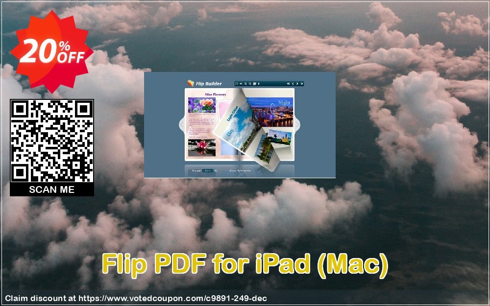 Flip PDF for iPad, MAC  Coupon, discount A-PDF Coupon (9891). Promotion: 20% IVS and A-PDF