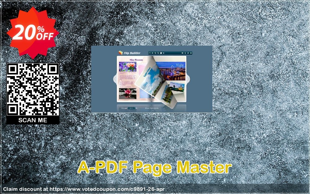 A-PDF Page Master Coupon, discount A-PDF Coupon (9891). Promotion: 20% IVS and A-PDF