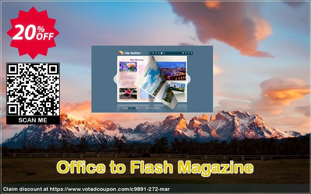 Office to Flash Magazine Coupon, discount A-PDF Coupon (9891). Promotion: 20% IVS and A-PDF