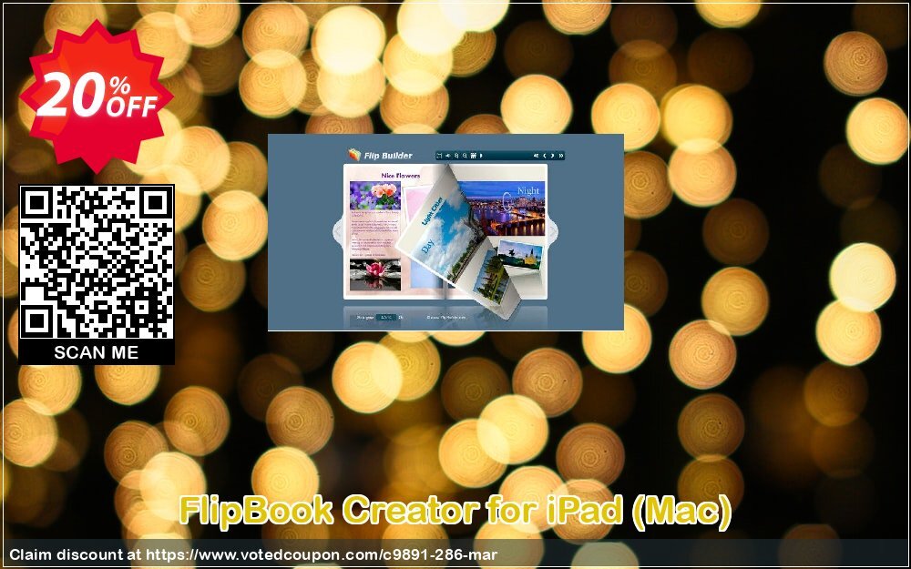 FlipBook Creator for iPad, MAC  Coupon, discount A-PDF Coupon (9891). Promotion: 20% IVS and A-PDF